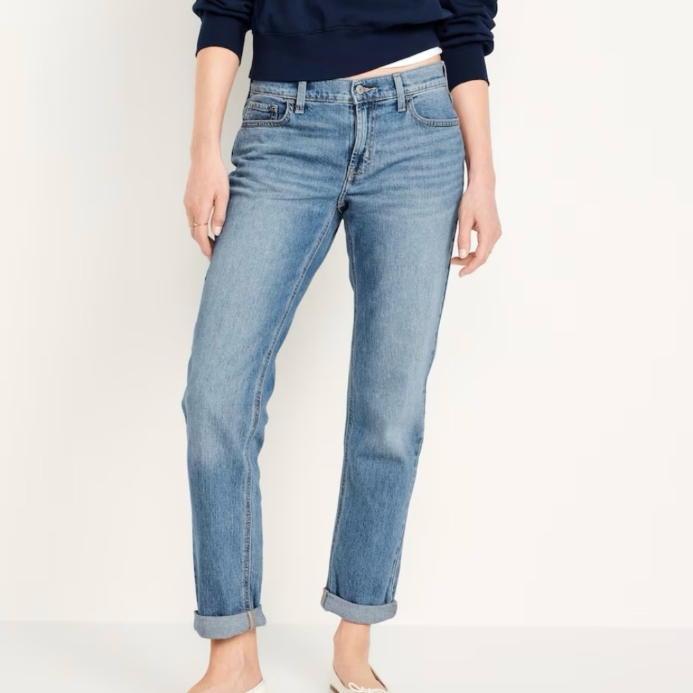 NWT- Old Navy Wow Boyfriend Medium Wash Jeans